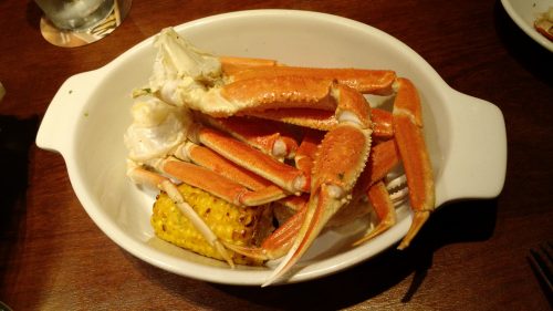 Crab legs - Red lobster